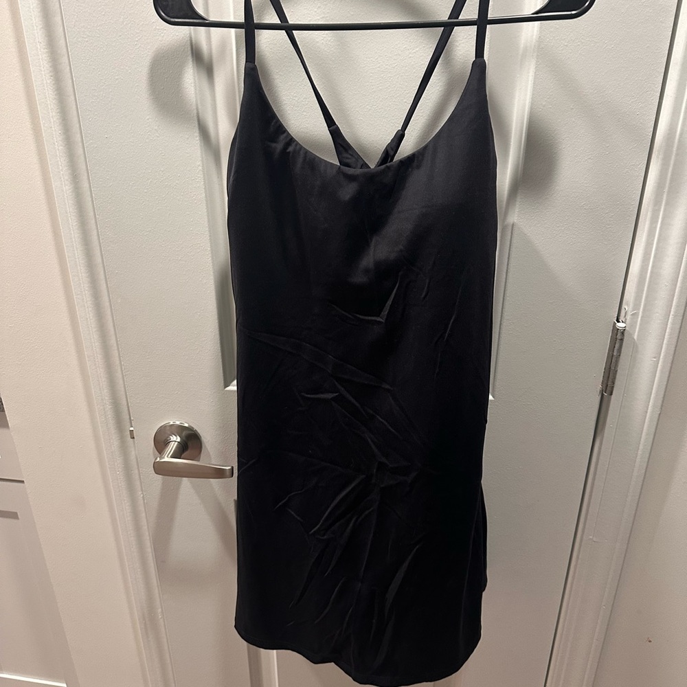 HALARA Black Strappy Dress (NOT easy peasy)
